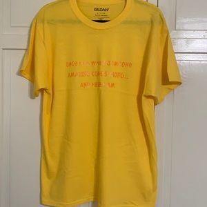 🍁5 for $10🍁 Yellow Funny Shirt